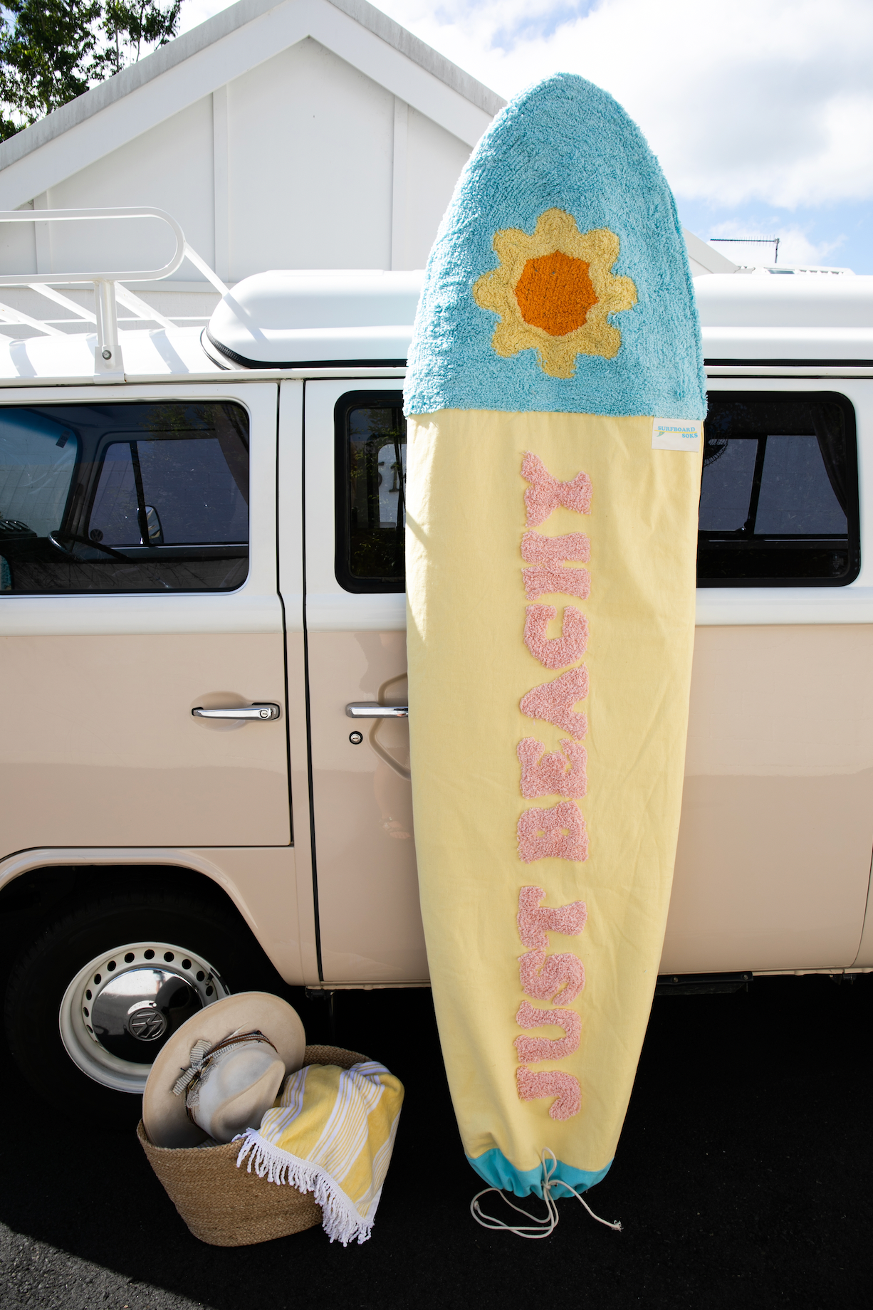 Just Beachy Surfboard Sok-Surfboard Cover-Shortboard - Limited Edition!