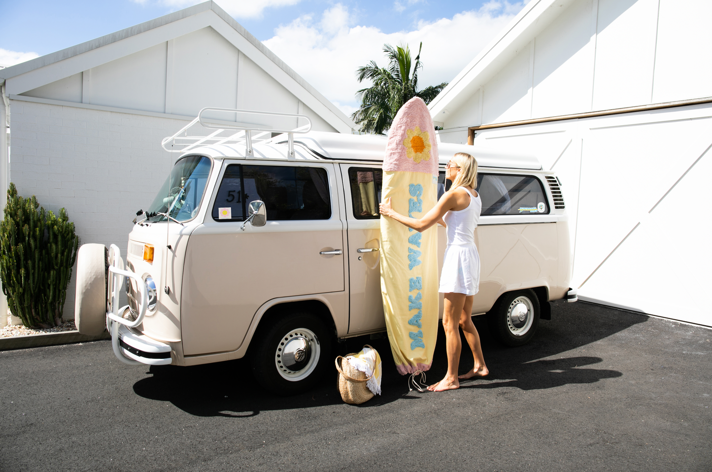 Make Waves Surfboard Sok Shortboard Surfboard Cover- Limited Edition!