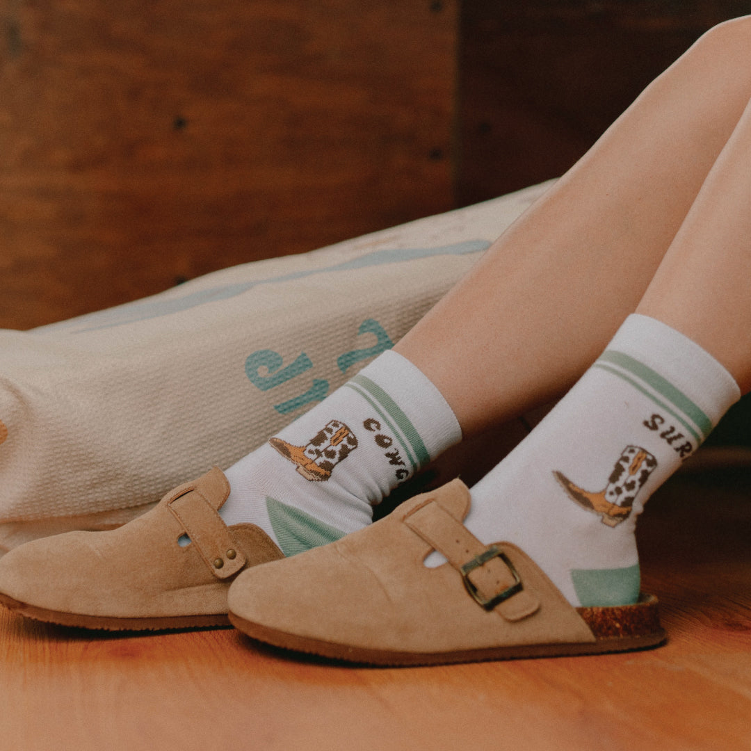 Surf's Up Cowgirl Samira Limited Socks - SOLD OUT