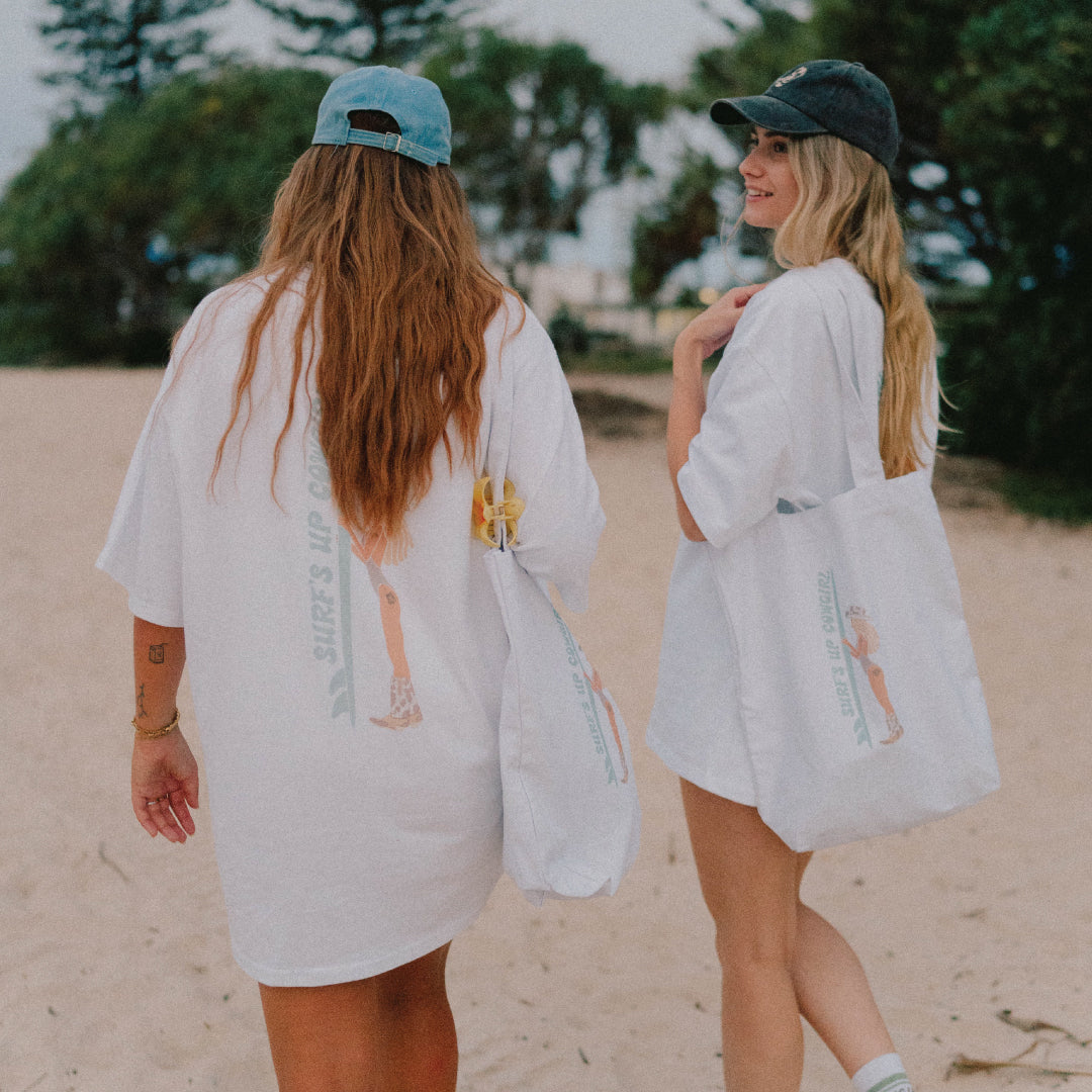 Surf's Up Cowgirl Samira Limited Tote-Reusable Beach Bag - SOLD OUT