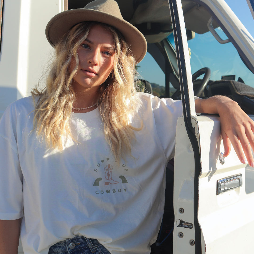 Surfer Cowgirl Tee