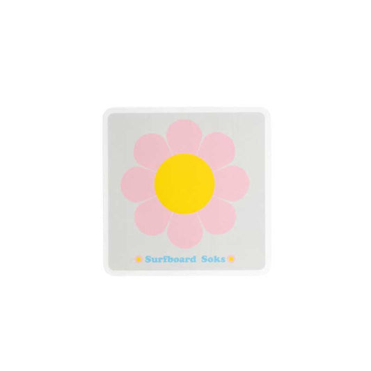 Square Daisy Bumper Sticker