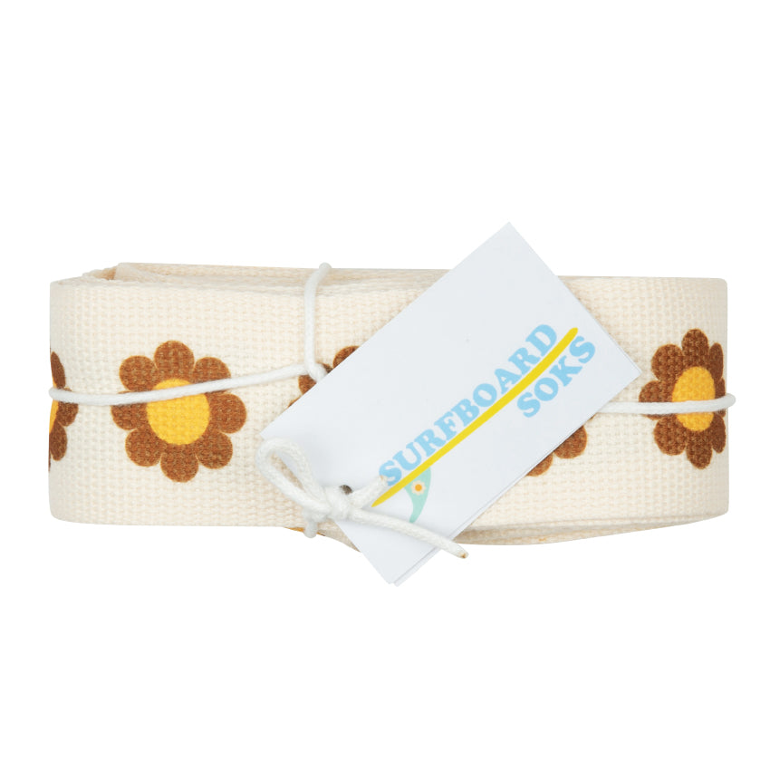 Sunshine Daisy Tea Tree Surfboard Carry Strap