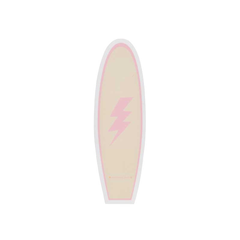 Lightning Bolt Surfboard Sticker