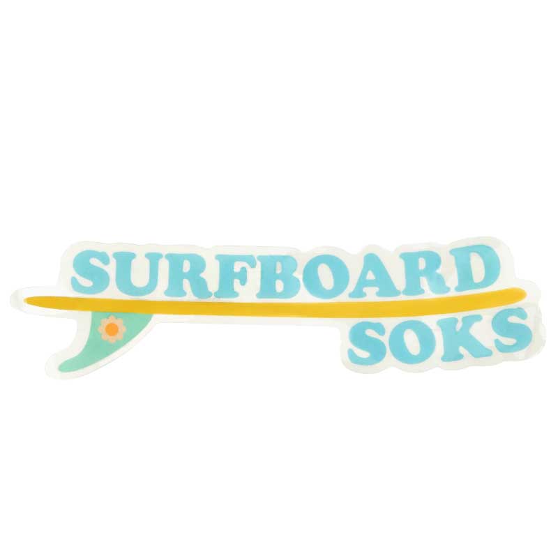 Surfboard Soks Logo Bumper Sticker