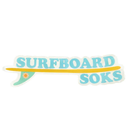 Surfboard Soks Logo Bumper Sticker