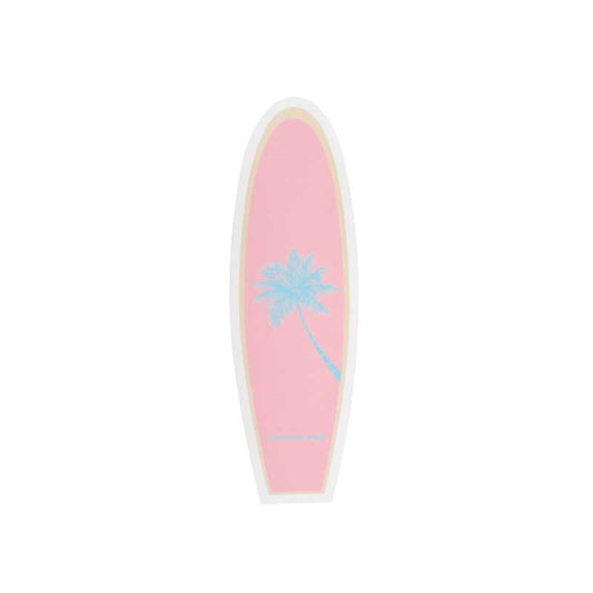 Palm Tree Surfboard Sticker