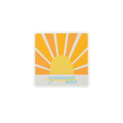 Square Sunrise Bumper Sticker