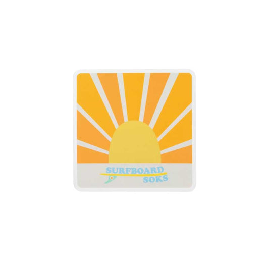 Square Sunrise Bumper Sticker