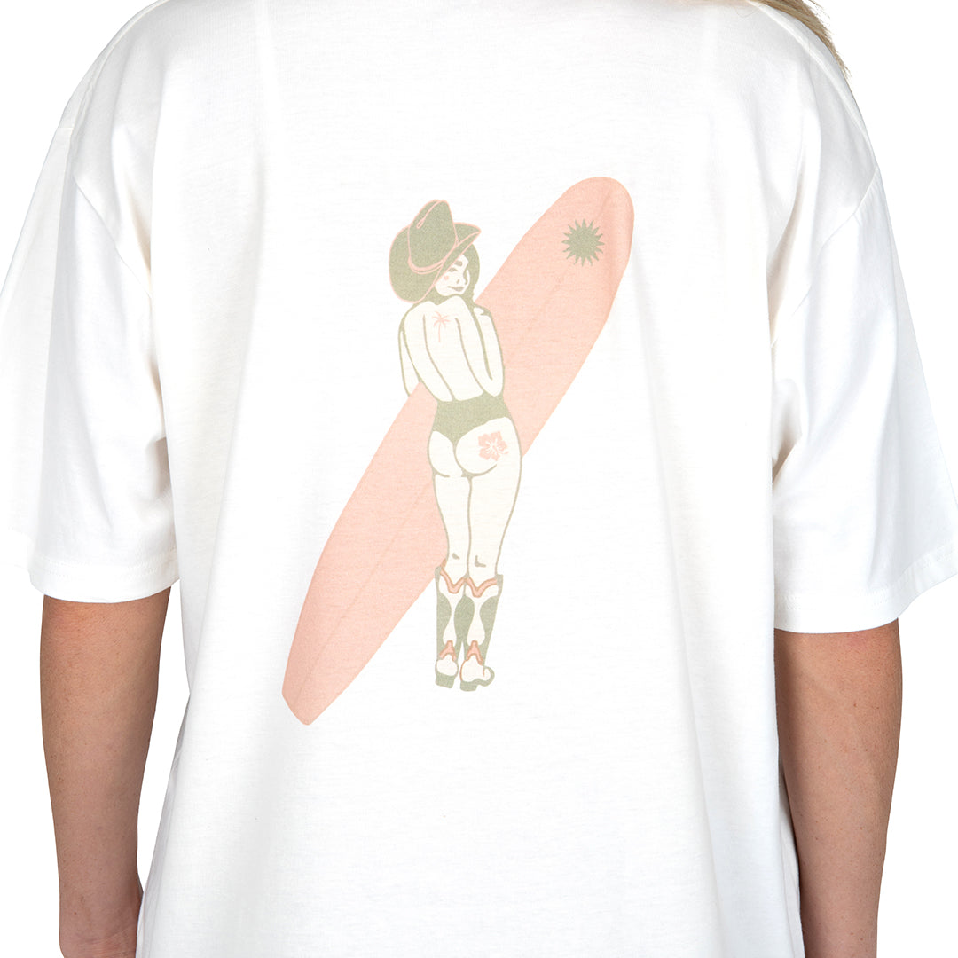 Surfer Cowgirl Tee