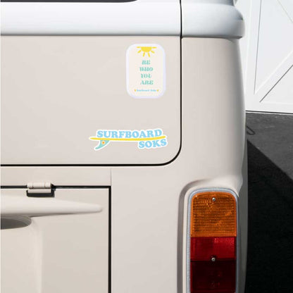 Surfboard Soks Logo Bumper Sticker