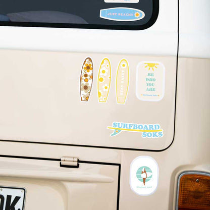 Sunshine Daisy Surfboard Sticker