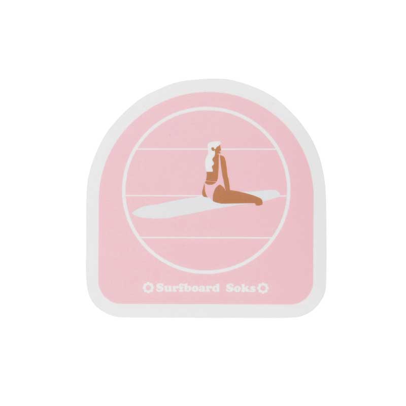 Surfer Girl Sticker