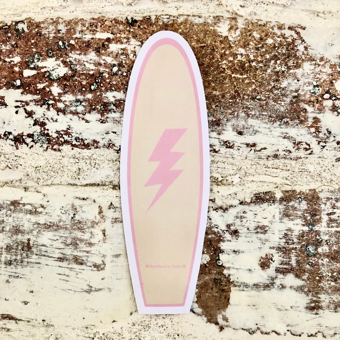 Lightning Bolt Surfboard Sticker